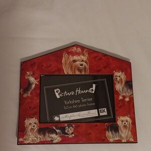 YORKSHIRE TERRIER PICTURE FRAME